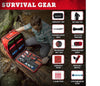 Surviveware Emergency Preparedness Survival Backpack Big Red Version for 2 People