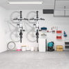 No Lift Bike Rack - Space Saving, Foldable All Steel Bicycle Wall Mount