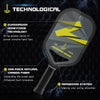 PalProt ZumWorgion Mjolnir Aero Pickleball Paddle 14mm/Black