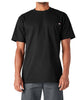 Dickies Men's Big & Tall Short Sleeve Black Pocket T-Shirt 6XL-Tall
