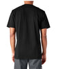Dickies Men's Big & Tall Short Sleeve Black Pocket T-Shirt 6XL-Tall