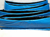 BouncePro 14' Round Replacement Spring Pad, Blue with Small Gray Stripe