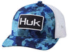 HUK Men's Huk'd Up Angler Anti-Glare Snapback Fishing Hat Hydro San Sal