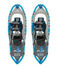 ALPTREK Pro SPIN Snowshoe Kit with Sawtooth Grips, Poles, and Case Blue/Medium