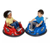 Flybar 6-Volt Battery Powered Electric Bumper Cars Blue/Red Set of 2