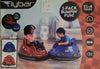 Flybar 6-Volt Battery Powered Electric Bumper Cars Blue/Red Set of 2
