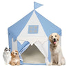 Cat Princess Tent House Portable Teepee Tent BLUE 30in X 33.5in L