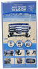 Old Bahama Bay Quad Folding Wagon Blue with White Stripe