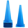 Traffic Cones,SEHOI 10 Pack 18 Inch Plastic Training Soccer Cones,Traffic Safety Cones,Caution Cone Safety Road Parking Cones for Outdoor Sport Activities and Festive Events,Blue
