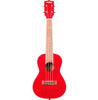 Kala Brand Music Sparkle Ritzy Red Gloss Concert Ukulele (KA-SPRK-RED)
