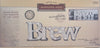 Metal LED BREW Illuminated Marquee Sign 7 5 In H x 23 In L