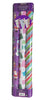 Double-Sided Holiday Gift Wrap Paper 180 SQ FT 3-Pack Fun Purple/White/Stripes