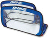 Brine Mini Pop-Up Goal Set includes 2 Goals and Carry Bag, Royal