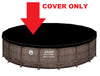 Replacement COVER for Bestway 20ft x 48in Power Steel Round Swimming Pool Black