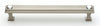 AlnoC213-6-SN-6 Crystal  Collections Pulls, Satin Nickel