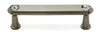 AlnoC214-35-SN 3 1/2 Crystal Collections Pulls, satin nickel