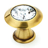 AlnoC214-CLR/PA Swarovski Clear Crystal Cabinet Knob 1-1/4 in