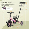 besrey 7-in-1 Toddler Tricycle with Parent Steering Push Handle for Ages 1-5