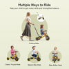 besrey 7-in-1 Toddler Tricycle with Parent Steering Push Handle for Ages 1-5