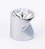AlnoC824-1-PC Crystal Clear Spherical Knob