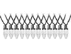 Gemmy LightShow 24-Count ColorMotion Multi-Function C9 Light String White