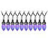 Gemmy LightShow Northern Sky Diamond Sparkle C9 Multicolor LED String Lights