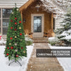 MuRealy 6ft Pencil Slim Artificial Christmas Tree with Metal Stand