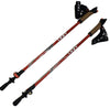 LEKI Walker XS Vario SLS Walking Poles Red 80cm-110cm