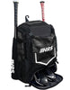Hit Run Steal Bat Bag Backpack Holds 4 Bats, Gloves, Helmet & Cleats Camo Black