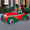 Gemmy Disney Mickey and Minnie in Car Christmas Inflatable 8.5-Feet Wide