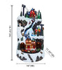 Carole Towne Winter Village Lighted and Musical Christmas Scene 5968064