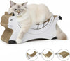 3 in 1 Cat Scratching Board, Reversible Infinity Style Cat Scratcher, Cardboard with Double-Sided Usability, Textures Design U-Shaped Corrugated