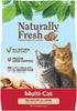 Naturally Fresh Cat Litter Made From Walnut Shells, Unscented, Multi-Cat, Upcycled, Low Dust, Sustainable, 26 Lbs