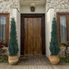 HAIHONG 2 Packs 5ft Artificial Cedar Topiary Trees