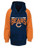 Outerstuff NFL Chicago Bears Toddler Performance Pullover Fleece, 2T