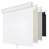 ChrisDowa 100% Blackout Roller Shade, Off White 35"X72"