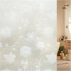 Coavas Frosted Glass Window Film, Privacy Window Film Decorative,Anti UV No Adhesive Static Cling Window Films, Bathroom Window Stickers for Home,Frosted, 35.4x78.7 inches