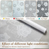 Coavas Frosted Glass Window Film, Privacy Window Film Decorative,Anti UV No Adhesive Static Cling Window Films, Bathroom Window Stickers for Home,Frosted, 35.4x78.7 inches