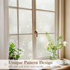Coavas Frosted Glass Window Film, Privacy Window Film Decorative,Anti UV No Adhesive Static Cling Window Films, Bathroom Window Stickers for Home,Frosted, 35.4x78.7 inches