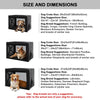 Cozzze Travel 37in Collapsible Dog Crate-black