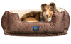 Serta Perfect Sleeper Orthopedic Cuddler Pet Bed BROWN 34" x 24"