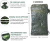 Heavy Duty Polypropylene Sand Bags with Ties for Flooding 14in X 26in (50-Count)