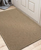 DEXI Door Mats Indoor Front Door Rugs for Entryway Welcome Mat Entry Low Profile Non-Slip Doormat for Inside Entrance, Hallway, Porch 24"x48", Mocha Brown