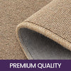 DEXI Door Mats Indoor Front Door Rugs for Entryway Welcome Mat Entry Low Profile Non-Slip Doormat for Inside Entrance, Hallway, Porch 24"x48", Mocha Brown