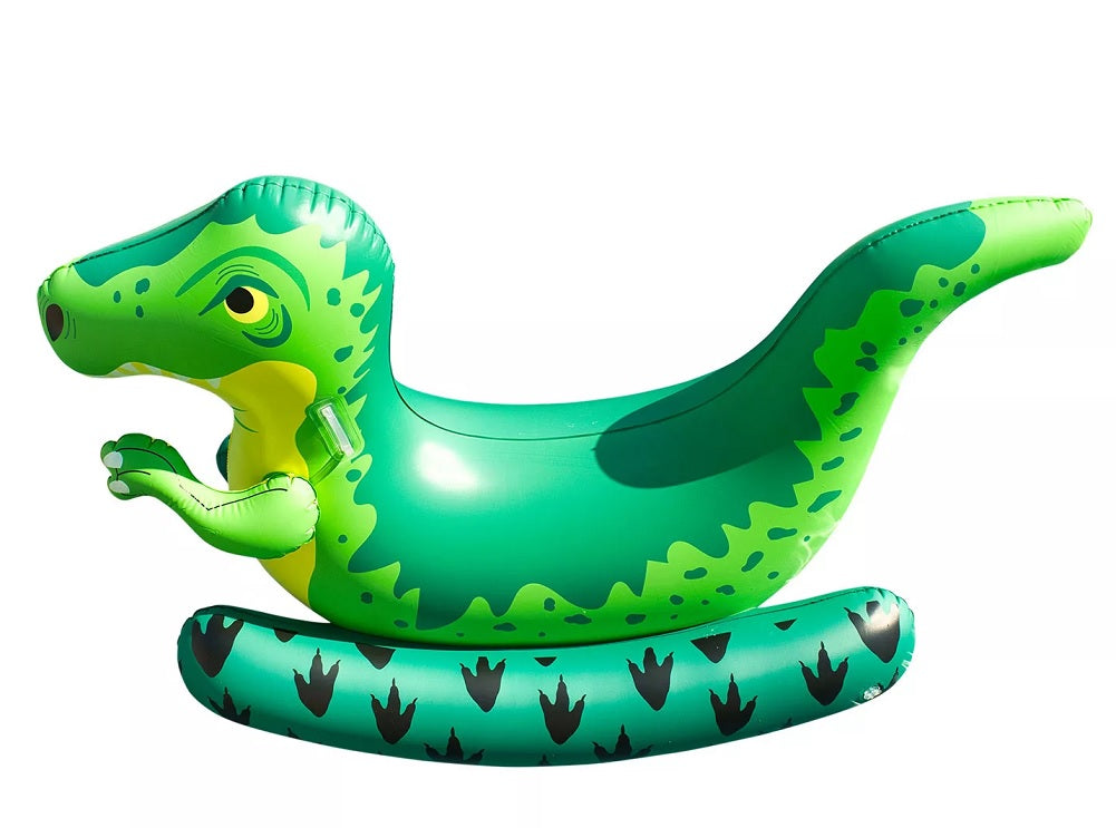 Dinosaur Pool Rider Member's Mark Novelty Dino Inflatable Ride-On Pool Float 67in X 33in X ...