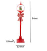 Gemmy 5-FT Mickey and Minnie Snow Globe Lamp Post White LED Lights