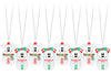 Disney 8-Count 7-FT Mickey and Minnie Snowmen Blinking LED Light String White