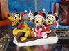 Disney 9.45-inch Mickey, Minnie, and Pluto Holiday Decoration