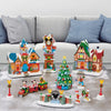 Battery-Operated 13-Piece Disney Holiday Village with Lights and Sounds