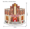 Carole Towne Dodd Street Theater Lighted Christmas Village Scene #5286200